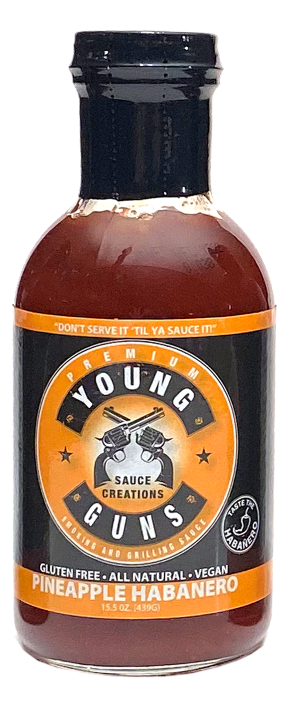 Young Guns Pineapple Habanero Sauce