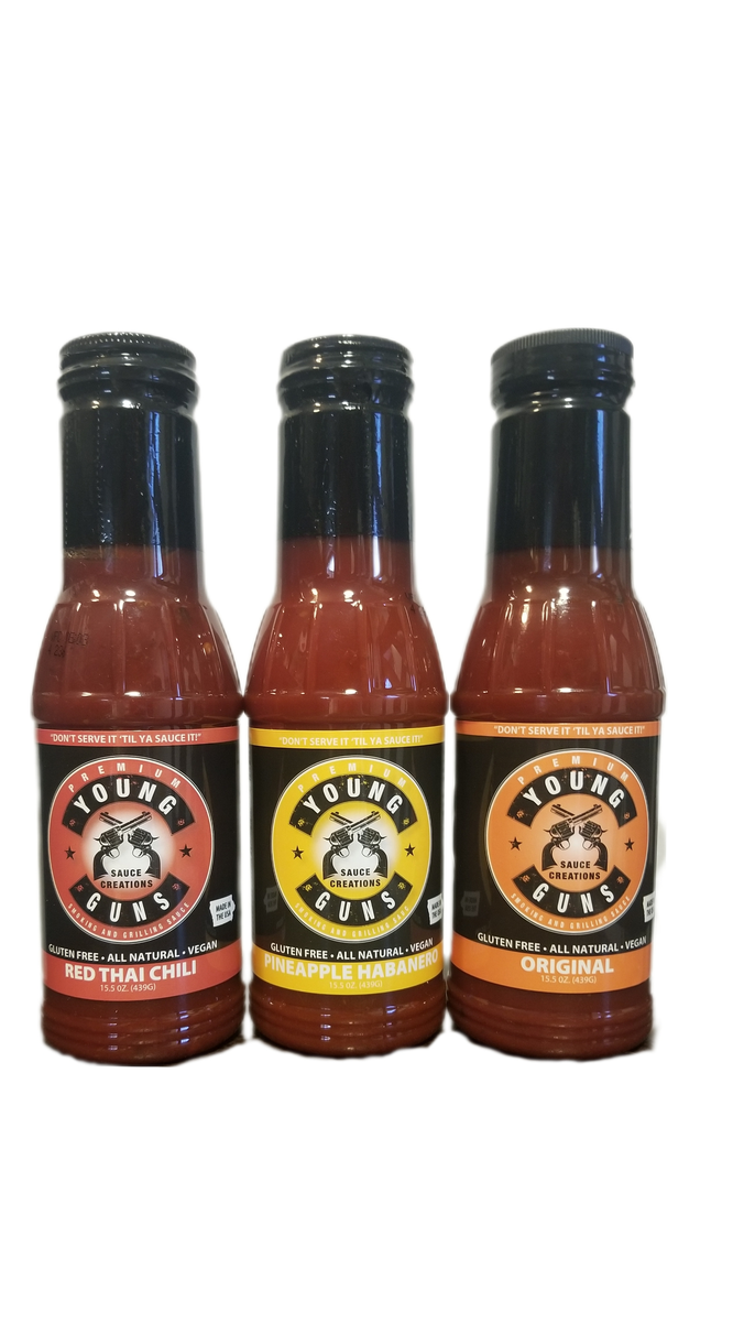 Young Guns Sauce Trio – Young Guns Sauce Creations